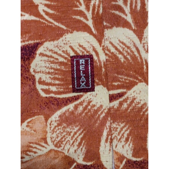 Tommy Bahama Floral Shirt Mens XL Short Sleeve Button Up Silk Beach Loop Collar - Picture 3 of 6